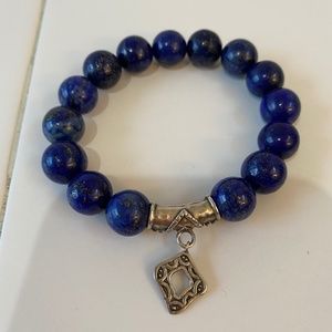 Lapis bracelet
